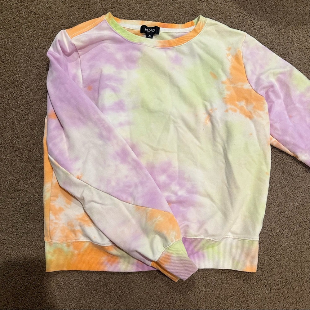 Wildfox Tie Dye Sweatshirt